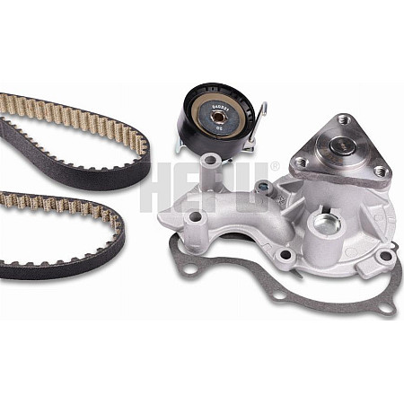 Set pompa apa curea dintata Set de distributie curea intinzator pompa de apa se potriveste. FORD B-MAX C-MAX II FIESTA VI FOC FORD FIESTA VI (CB1, CCN), Hatchback, 06.2008 - Hepu PK02610