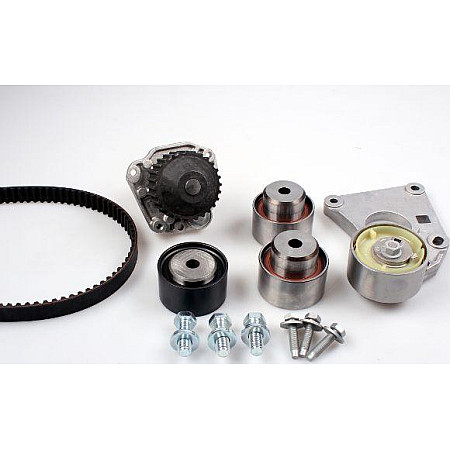 Set pompa apa curea dintata Set de distributie curea intinzator pompa de apa se potriveste. CITROEN C5 I C5 II C5 III C6 C8 F PEUGEOT 406 (8C), Compartiment, 03.1997 - 02.2005 Hepu PK10750