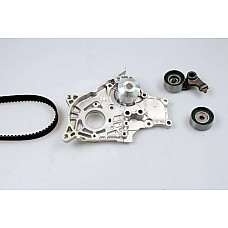 Set pompa apa curea dintata Set de sincronizare curea scripete pompa de apa TOYOTA AVENSIS COROLLA COROLLA VER TOYOTA COROLLA IX (_E12_), Hatchback, 01.2001 - 12.2007 Hepu PK77690