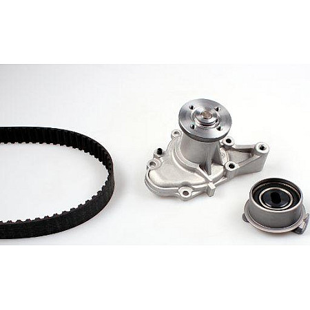 Set pompa apa curea dintata Set de sincronizare curea scripete pompa de apa HYUNDAI ATOS GETZ 1.0-1.1 02.98-09 HYUNDAI ATOS (MX), Hatchback, 01.1997 - Hepu PK77610