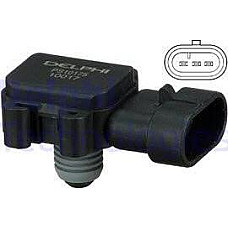 Senzor.presiune supraalimentare Senzor de presiune la galeria de admisie 3 pin NISSAN INTERSTAR PRIMASTAR OPEL MO RENAULT THALIA I (LB_), Sedan, 02.1998 - Delphi PS10175