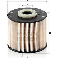 Filtru combustibil cu garnitura DS DS 5 CITROEN C4 GRAND PICASSO I C4 II C4 PICASSO I C5 III C8 DS4 DS5 JUMPY FIA PEUGEOT EXPERT (VF3A_, VF3U_, VF3X_), Van, 01.2007 - Mann-Filter PU 927 x