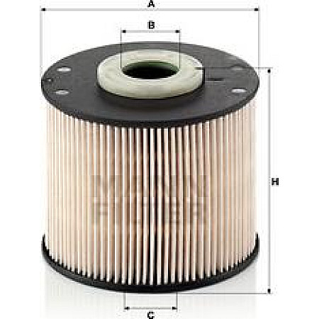 Filtru combustibil cu garnitura DS DS 5 CITROEN C4 GRAND PICASSO I C4 II C4 PICASSO I C5 III C8 DS4 DS5 JUMPY FIA PEUGEOT EXPERT (VF3A_, VF3U_, VF3X_), Van, 01.2007 - Mann-Filter PU 927 x