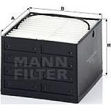 Filtru combustibil MAN L2000 M 2000 L M 2000 M TGL I TGM I CASE IH MAGNUM D0824LFL01-D0836LFLAO 06.93- MAN TGL (N14 / TG-L), 01.2004 - Mann-Filter PU 88