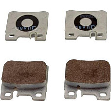 Set placute frana MERCEDES-BENZ E-CLASS (W124), Sedan, 02.1993 - 06.1996 QUARO QP9435