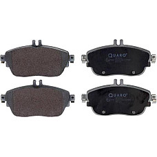 Set placute frana MERCEDES-BENZ CLA (C117), Compartiment, 01.2013 - 03.2019 QUARO QP4012