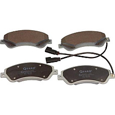 Set placute frana FORD TRANSIT TOURNEO (FBE6), Autobuz, 07.2006 - 08.2014 QUARO QP8559