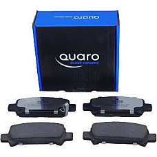 Set placute frana SUBARU FORESTER (SF_), Crossover, 03.1997 - 09.2002 QUARO QP2417C
