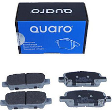 Set placute frana NISSAN SKYLINE CROSSOVER (_J50), Crossover, 07.2009 - QUARO QP2605
