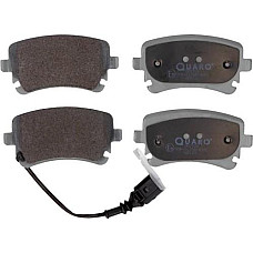 Set placute frana AUDI A6 Allroad (4FH, C6), Turism, 03.2006 - 08.2011 QUARO QP2724
