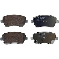 Set placute frana RENAULT CLIO IV Grandtour (KH_), Turism, 01.2013 - QUARO QP7494