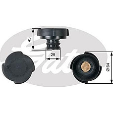Buson,vas expansiune BMW 3 - III (E36), Compartiment, 10.1991 - 05.1999 Gates RC204