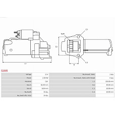 Electromotor AS-PL S1005