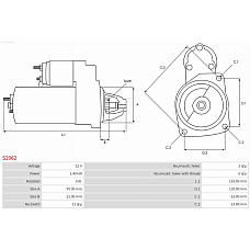 Electromotor AS-PL S2062