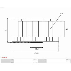 Armatura,demaror AS-PL SAC0004