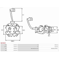 Suport perii AS-PL SBH9035