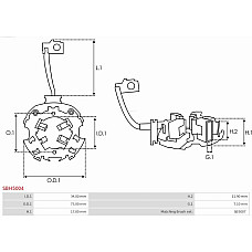 Suport perii AS-PL SBH5004