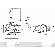Suport perii AS-PL SBH6001