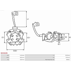 Suport perii AS-PL SBH6028S