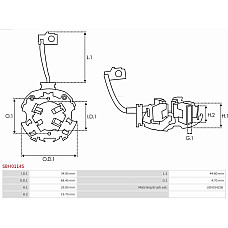 Suport perii AS-PL SBH0114S