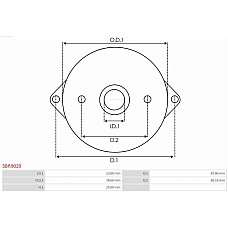Capac soc,carburator AS-PL SBR9020