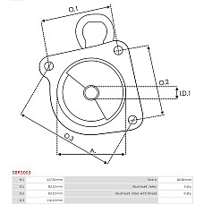 Capac soc,carburator AS-PL SBR5003