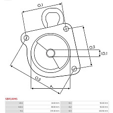 Capac soc,carburator AS-PL SBR1009S