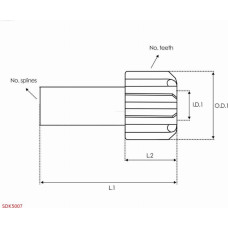 Chit reparatie, demaror AS-PL SDK5007