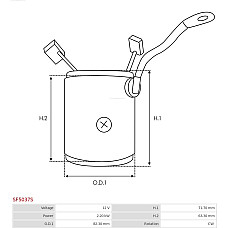 Bobina cuplaj, demaror AS-PL SF5037S
