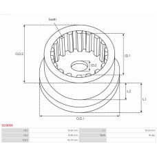 Chit reparatie, demaror AS-PL SG9009