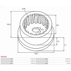 Chit reparatie, demaror AS-PL SG5023S