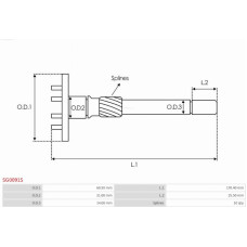 Chit reparatie, demaror AS-PL SG0091S