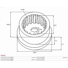 Chit reparatie, demaror AS-PL SG0012