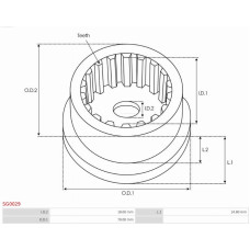 Chit reparatie, demaror AS-PL SG0029