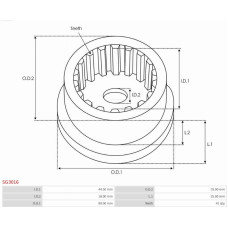 Chit reparatie, demaror AS-PL SG3016