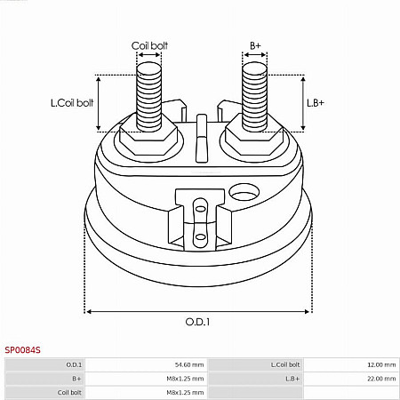 Chit reparatie, demaror AS-PL SP0084S