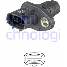 Senzor impulsuri. arbore cotit Senzor pozitie arbore cotit OPEL ASTRA H ASTRA H CLASSIC ASTRA H GTC ASTRA J ASTRA OPEL ASTRA H CLASSIC (A04), Hatchback, 01.2009 - Delphi SS11478