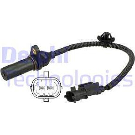 Senzor impulsuri. arbore cotit Senzor pozitie arbore cotit HYUNDAI CRETA ELANTRA IV ELANTRA V ELANTRA VI I30 I40 HYUNDAI SONATA VII (LF), Sedan, 06.2014 - Delphi SS11307