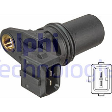 Senzor impulsuri. arbore cotit Senzor pozitie arbore cotit DACIA DUSTER DUSTER-SUV SANDERO II NISSAN INTERSTAR NV Delphi SS11316