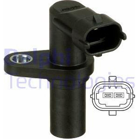 Senzor impulsuri. arbore cotit Senzor pozitie arbore cotit HYUNDAI I10 I I10 II I20 I I20 II KIA PICANTO RIO III KIA RIO III (UB), Hatchback, 09.2011 - Delphi SS11330