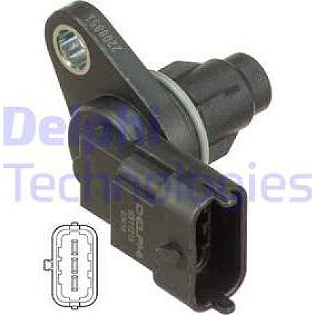 Senzor,pozitie ax cu came HYUNDAI i30 (PDE), Turism, 03.2017 - Delphi SS11215