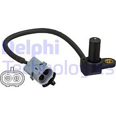 Senzor impulsuri. arbore cotit Senzor pozitie arbore cotit RENAULT AVANTIME LAGUNA II MEGANE II VEL SATIS 1.8-2.0 RENAULT MEGANE II (EM0/1_), Sabrioleta, 09.2003 - 03.2010 Delphi SS11236
