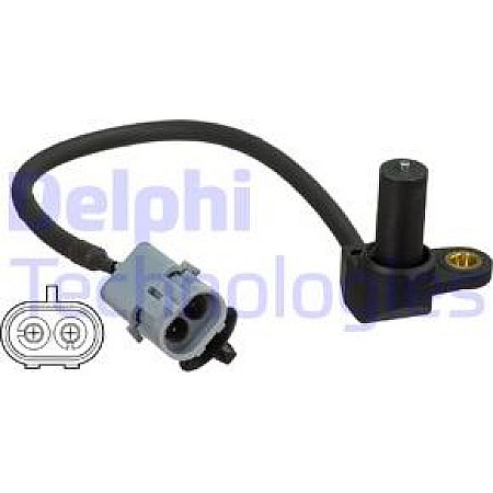 Senzor impulsuri. arbore cotit Senzor pozitie arbore cotit RENAULT AVANTIME LAGUNA II MEGANE II VEL SATIS 1.8-2.0 RENAULT MEGANE II (EM0/1_), Sabrioleta, 09.2003 - 03.2010 Delphi SS11236