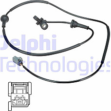 Senzor.turatie roata Senzor ABS Spate Stanga VOLVO S40 II S60 I S80 II V50 V60 I V70 II XC70 I XC90 I 2.4D-4.4 07 VOLVO V70 (135), Estate Van, 09.2013 - Delphi SS20580