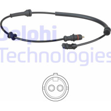 Senzor.turatie roata Senzor ABS Spate Dreapta-Stanga RENAULT LAGUNA II 1.6-3.0 03.01-12.07 RENAULT LAGUNA II Grandtour (KG0/1_), Turism, 03.2001 - 12.2007 Delphi SS20588