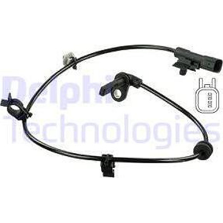 Senzor.turatie roata Senzor ABS Spate Dreapta-Stanga CHEVROLET CRUZE VOLT OPEL AMPERA ASTRA J ASTRA J GTC CASCADA CHEVROLET CRUZE (RHD), Hatchback, 07.2000 - 09.2008 Delphi SS20350