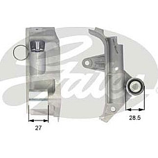 Amortizor vibratii, curea distributie VW BORA (1J2), Sedan, 10.1998 - 12.2013 Gates T43025