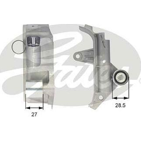 Amortizor vibratii, curea distributie VW NEW BEETLE (1Y7), Sabrioleta, 09.2002 - 12.2011 Gates T43025