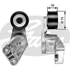 Intinzator.curea transmisie Intinzator de curea multi-V RVI MAGNUM VOLVO FH12 FH16 FH16 II FM FM12 FM9 FMX D11A-3 VOLVO FM (VTR3R), 09.2005 - Gates T38585