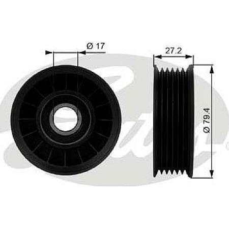 Rola ghidare / conducere, curea transmisie CHEVROLET LUMINA, Sedan, 10.1989 - 12.1994 Gates T38009